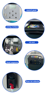 100% Cotton Grade Automatic Flatbed Inkjet <b>Printer</b> for Garment Printing New Condition with 1 Year Warranty - Product Image 4