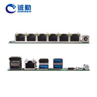 12e génération Intel Core I3 I5 I7 6 Ports Ethernet industriel Nano ITX carte mère 2 * DDR5 RS232 routeur Pfsense pare-feu carte mère