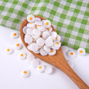 Huevos Fritos en Miniatura, Accesorios de Comida Realistas para Manualidades, 1 cm de Diámetro, Huevos Fritos en Miniatura, Accesorios para Escenas de Juguete - Product Image 4