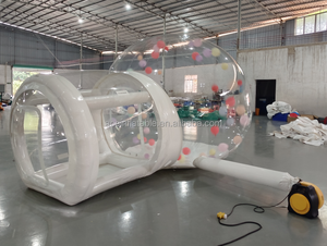 Fiesta de niños claro inflable cristal iglú cúpula burbuja tienda transparente inflable burbuja globos casa bubbletent - Product Image 5