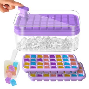 Hot Bán Mới Nhất Duy Nhất Hai Lớp <span class=keywords><strong>Silicone</strong></span> <span class=keywords><strong>Ice</strong></span> Cube Khay Ép Nước Đá Các Nhà Sản Xuất Với Lưới Thiết Kế Và Hộp Lưu Trữ Cho <span class=keywords><strong>Ice</strong></span> <span class=keywords><strong>Cream</strong></span> <span class=keywords><strong>Maker</strong></span> - Product Image 1