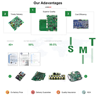 Onduleur solaire hybride OEM, circuit imprimé de circuits imprimés, fabrication PCBA, service de conception clone SMT pour ascenseur de climatisation