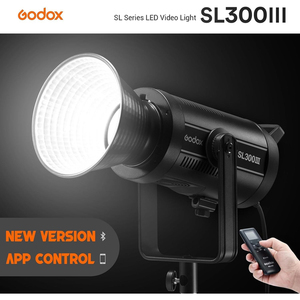 ไฟวิดีโอ Godox <span class=keywords><strong>SL300</strong></span> III 330W COB LED, แสงสตูดิโอ 5600K แสงกลางวัน, ขั้วต่อ Bowens, ปรับความสว่างได้ 0-100%, ควบคุมผ่านแอป - Product Image 2