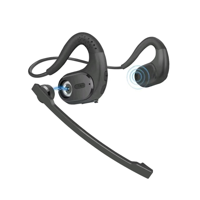 G9 Lightweight Wireless Wearable Headphone Detachable 360 Degreen Rotatable Microphone Noise Reduction for Calls & Gaming
