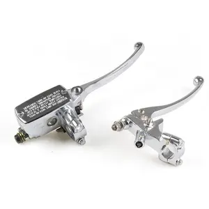 Motorcycle 7/8 "22MM Handlebar Master Cylinder Hydraulic Brake Control With Clutch Lever