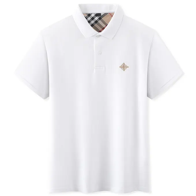 Maglietta personalizzata per donna uomo fai-da-te foto o Logo simili abbigliamento di livello successivo Polo T-Shirt in morbido cotone ricamato