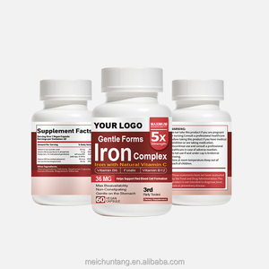 Vegan glutensiz demir kapsüller Folate <span class=keywords><strong>C</strong></span> vitamini bitkisel kan oluşturucu anemi takviyeleri enerji güçlendirici yetişkinler için erkekler kadınlar - Product Image 5