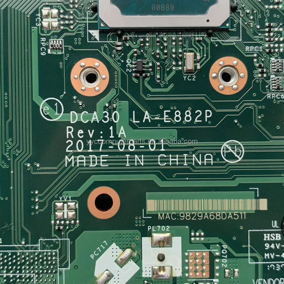 Lenovo Ideacentre AIO 520-22IKU Motherboard with I3-6006U