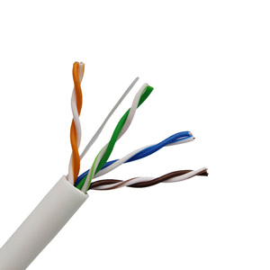 1000FT <span class=keywords><strong>300M</strong></span> 1000M <span class=keywords><strong>UTP</strong></span> 24AWG 26AWG 0,5 MM de cobre puro CAT5E LAN de red ETHERNET CABLE de 4 pares interior CAT5E CABLE de ETHERNET - Product Image 5