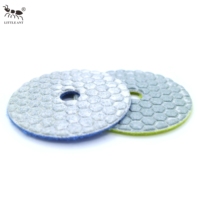Disque diamanté à polissage fin LITTLE ANT 3 pouces 80 mm pour marbre, quartz, granit, plan de travail, usine