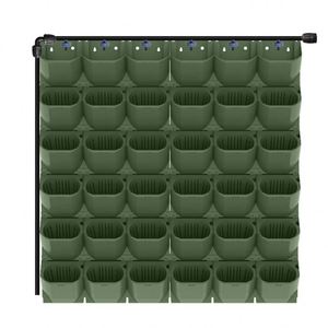 Maceta Vertical Creativa para Plantas, Maceta de Plástico con Autorriego, Maceta Colgante de Pared para Exteriores, Accesorios de Jardín - Product Image 1