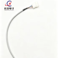 Konektor 3Pin Kustom Sensor Suhu NTC 10K 3950 Kabel Probe Termistor Tahan Air untuk Peralatan Rumah Tangga