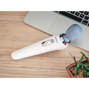 Martillo masajeador de cuerpo completo perfecto femenino vibrador de mano recargable portátil con baterías de calor para aliviar el dolor - Product Image 6