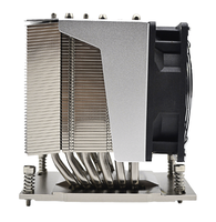 Heatsink Tembaga-Aluminium Bantalan Bola Ganda Cepat Profesional untuk Pendinginan Casing Komputer, Kebisingan Rendah 45dB 7.68W