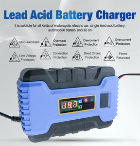 Universelles tragbares Elektroauto-Batterie ladegerät 12v 6a Elektromotorrad-Batterie ladegerät - Product Image 6