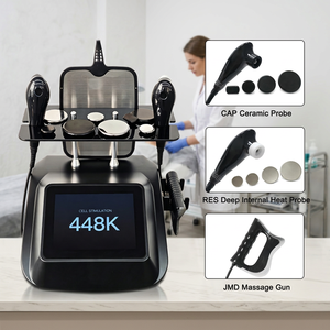 ปืนนวดกล้ามเนื้อ 448K Fever Master Physiotherapy JMD สำหรับใช้ในร้านเสริมสวย กระตุ้นคอลลาเจน ฟื้นฟูผิว บรรเทาอาการปวด ผ่อนคลายกล้ามเนื้อ - Product Image 1