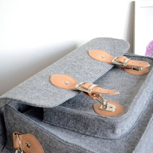 2025 diskon besar-besaran tas kantor flanel komputer Laptop untuk tas Laptop bulu Kempa Premium kustom - Product Image 6