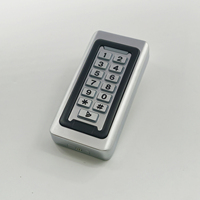 Lector Independiente con Teclado RFID en Carcasa Metálica, Resistente al Agua IP68, 125KHz, EM ID, Control de Acceso con Contraseña, Etiqueta de Llave, Sistema de Control de Acceso para Puertas