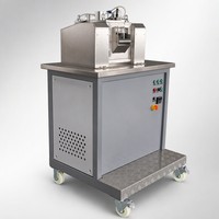 Máquina de Peletización de Plástico, Molino de Laboratorio de Dos Rodillos, Mezcladora de Compuestos de Caucho NBR EPDM, Granuladora, Prueba de Muestras, Calentamiento Eléctrico, CE ISO