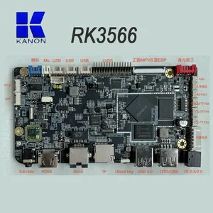 Montaje de PCBA OEM de una parada PCB electrónico P08 PX30 RK3288 RK3566 placa base Android 7 9 10 11 pcba multi-core ARM A55 A75 placa