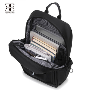 <span class=keywords><strong>Sac</strong></span> à Dos <span class=keywords><strong>de</strong></span> <span class=keywords><strong>Voyage</strong></span> <span class=keywords><strong>Homme</strong></span> Personnalisable Mode Simple Tendance Durable Grande Capacité Étanche pour Ordinateur Portable Unisexe en Promotion - Product Image 4
