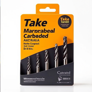 Foret universel en carbure Ttake Ta1002, revêtement Nano TiAlN, forets en carbure 3Xd - Product Image 2