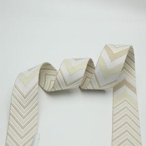 Sangle en polyester/nylon haute résistance sur mesure avec motif jacquard chevron pour sangles de kayak et attaches marines - Product Image 2