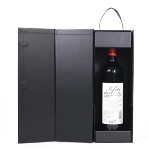 Portable Gift <b>Box</b> for Wine Beverages Customizable <b>Small</b> Batch Free Design Paperboard Stamping Spot UV Folding Wine <b>Packaging</b> - Product Image 5