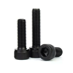 Parafuso Allen Hexagonal de Alta Resistência em Aço Liga Din912 Preto 12.9 M8*25 DIN 912 - Product Image 2