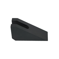 Support triangulaire en acier 45 # usiné CNC Équipement industriel Produit de services d'usinage