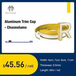 Profilé en aluminium pour lettres 3D, bande en aluminium Channelume pour lettres lumineuses, prix plus bas - Product Image 4