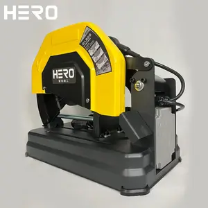 HERO Industrial Grade Reforçado Aço Bar Cold Cutter Chop Metal Electric Circular Saw Machine