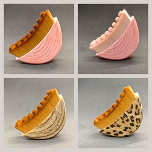 Spazzola per il Viso con Logo Stampato, Setole Sintetiche, Manico in Plastica, per Drenaggio Linfatico, Contorno Occhi, Cura del <span class=keywords><strong>Collo</strong></span>, Massaggiatore per Barba e Trucco - Product Image 6