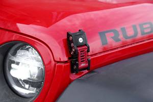 Kit de estante multifunción, accesorios de aleación de aluminio para coche, Kit de bloqueo de pestillo de capó para <span class=keywords><strong>Jeep</strong></span> - Product Image 4