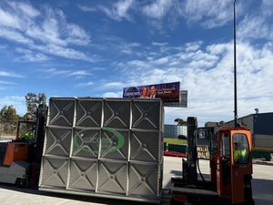 Wras được phê duyệt cấp thực phẩm sử dụng nhà 304/316 không gỉ thép nước lưu trữ Tank 25 + năm tuổi thọ bắt vít/hàn kết nối nước - Product Image 2