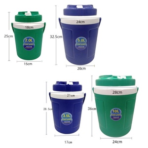 Modern PE malzeme buz kovaları varil yalıtımlı kapak taşınabilir seyahat soğuk içecekler bira kokteyl için soğutucu kutu 24 saat soğutma - Product Image 3