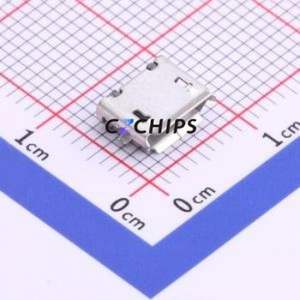 MICRO-03-P2-A1T2 USB Connector SMD Connector ( Connector Type: Micro-B )( Protocol Standard: USB 2.0 )( Gender: Female ) - Product Image 1