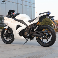 Moto électrique à chaîne 5000W la plus vendue en Russie pour adultes, 220 km d'autonomie hors route, moteur brushless de course, 72V, vitesse maximale 130 km/h