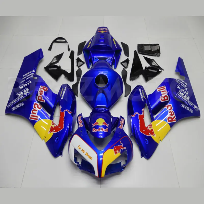 Kit de carénage complet en plastique Abs pour Honda CBR 1000 RR 2004 2005 noir rouge jaune bleu Injection moto carrosserie