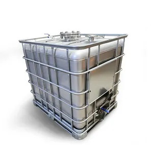 High capacity stainless steel tank Wine Oil chemical Storage IBC tank brand new