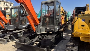 Excellentes mini machines d'ingénierie d'excavatrice d'occasion DOOSAN DH55 d'occasion de 6 tonnes en stock à vendre - Product Image 5