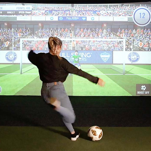 Tương tác AR bóng đá mô phỏng trong nhà bóng đá huấn luyện viên tường trò chơi tương tác cho công viên phiêu lưu - Product Image 2