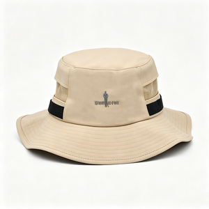Chapeau Bob Beige Réglable à Large Bord pour Femme, Léger et Respirant, Idéal pour la Randonnée, le Camping et les Voyages - Product Image 5