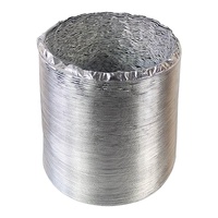 Système d'évacuation des fumées pour restaurant coréen de barbecue, tube flexible en aluminium pour la ventilation