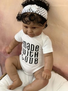 เรซิ่น 24 แพลทิโน่จีนหนักภายใต้เนน่าน่าเกลียดเปียก Precio ชิ้นส่วนสมบูรณ์ P 100 ดูตุ๊กตา Reborn จริง - Product Image 5