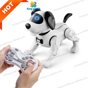 EN71 NOVO 2024 Crianças brinquedos educativos Cão Inteligente Robôs Inteligentes Tecnologia Ai Rc Programação Controle Remoto dublê robô Cão