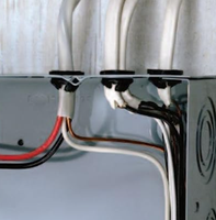 Connecteur de câble 1/2 po. Connecteur à Encliquetage en PVC Connecteur à Encliquetage en Nylon Gris Homologué ANT BUSHING 1/2
