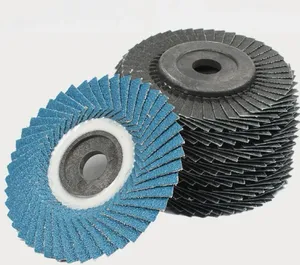 Aluminium Oxide Radial Flap Disc 60# For Polishing Stainless Steel Korea Style Flower Radial Flexible Abrasive Flap Disc
