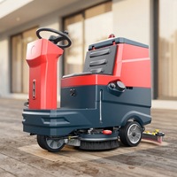Autolaveuse électrique BOSHUO 580 mm pour les magasins de matériaux de construction et le nettoyage sanitaire
