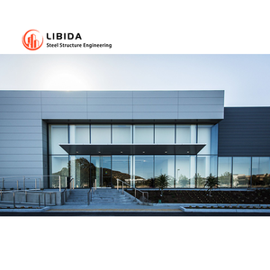 Индивидуальный современный промышленный дизайн сборный стальной каркас склад завод стальная конструкция сэндвич панели мастерская - Product Image 1